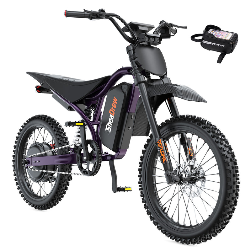 Load image into Gallery viewer, QF200Pro Electric Dirt Bike, 4700W, 60V 32Ah, 50 MPH Off-Road,Removable Battery,City Riding & Cross-country Cycling