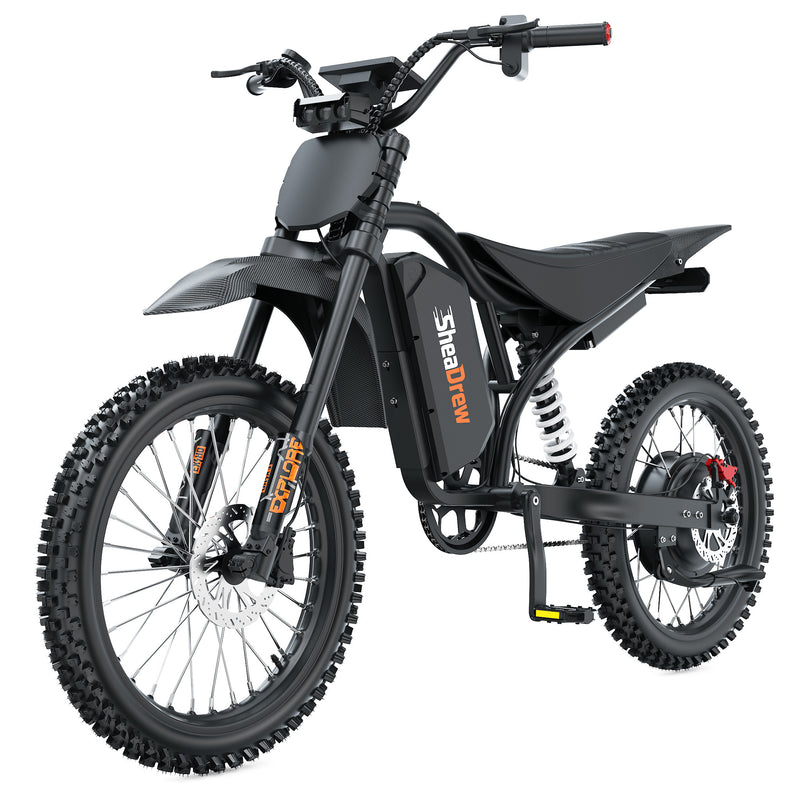 Load image into Gallery viewer, QF200Pro Electric Dirt Bike, 4700W, 60V 32Ah, 50 MPH Off-Road,Removable Battery,City Riding & Cross-country Cycling