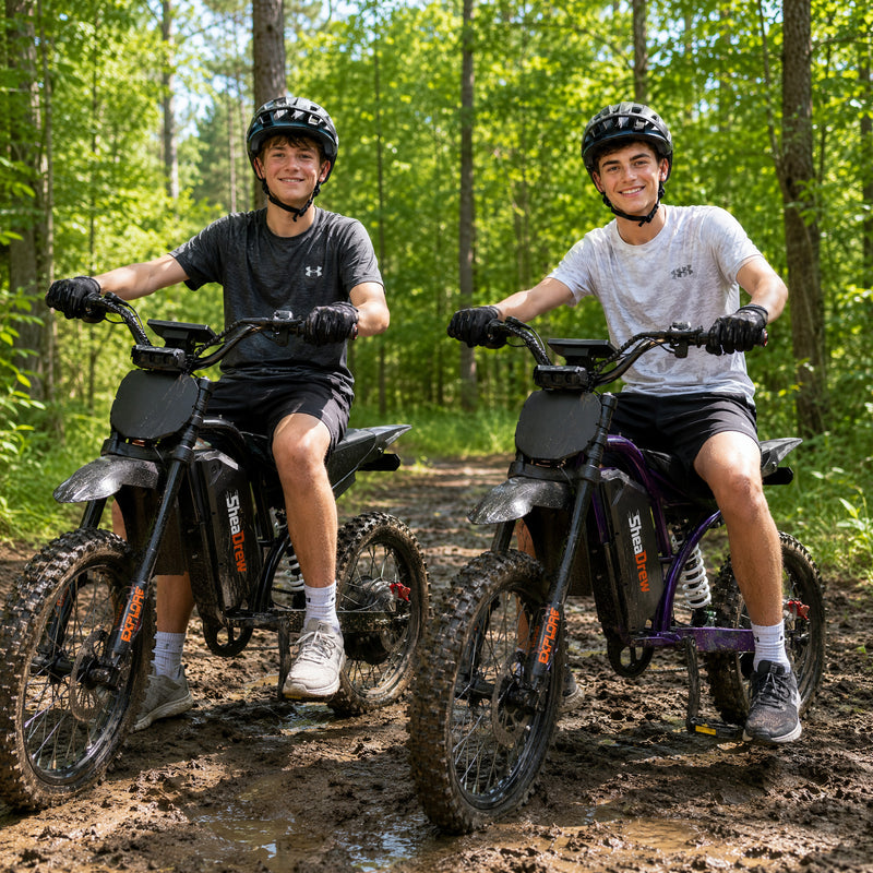 Load image into Gallery viewer, QF200Pro Electric Dirt Bike, 4700W, 60V 32Ah, 50 MPH Off-Road,Removable Battery,City Riding & Cross-country Cycling